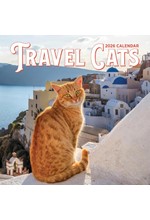 ΗΜΕΡΟΛΟΓΙΟ WORKMAN 26 TRAVEL CATS 30*30 ΤΟΙΧΟΥ