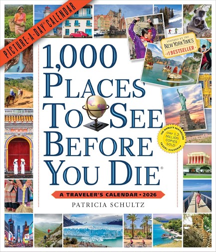 ΗΜΕΡΟΛΟΓΙΟ WORKMAN 26 1000 PLACES TO SEE BEFORE YOU DIE 30*36 ΤΟΙΧΟΥ