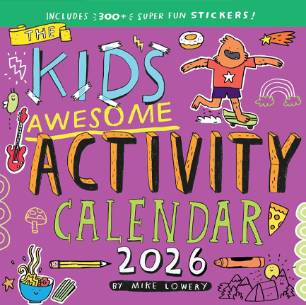 ΗΜΕΡΟΛΟΓΙΟ WORKMAN 26 KID'S AWESOME ACTIVITY 29*22 ΤΟΙΧΟΥ+300 ΑΥΤΟΚΟΛΛΗΤΑ