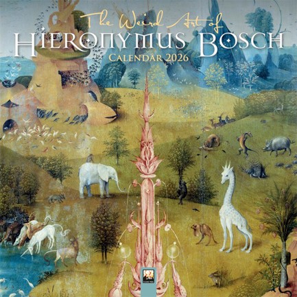 ΗΜΕΡΟΛΟΓΙΟ FLAME TREE 26 HIERONYMUS BOSCH 30*30 ΤΟΙΧΟΥ