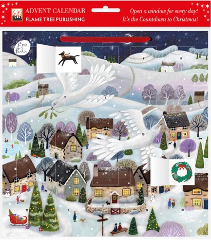 ΗΜΕΡΟΛΟΓΙΟ FLAME TREE 26 XMAS ADVENT PARKIN-DOVES 30*30 ΤΟΙΧΟΥ