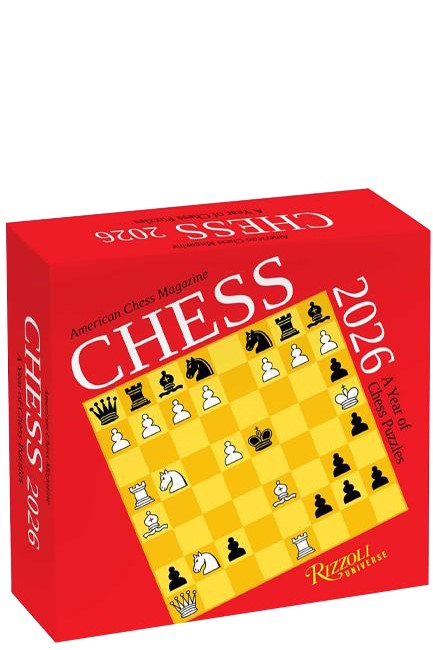 ΗΜΕΡΟΛΟΓΙΟ RIZZOLI 26 CHESS 15*13 ΕΠΙΤΡΑΠΕΖΙΟ