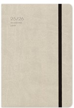 ΗΜΕΡΟΛΟΓΙΟ ADBOOK 25-26 ΑΚΑΔΗΜΑΙΚΟ HANDY BEIGE 14*21 ΗΜΕΡΗΣΙΟ ΜΕ ΛΑΣΤΙΧΟ