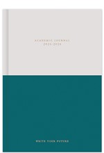 ΗΜΕΡΟΛΟΓΙΟ ADBOOK 25-26 ΑΚΑΔΗΜΑΙΚΟ JOURNAL TEAL 14*21 ΗΜΕΡΗΣΙΟ ΜΕ ΛΑΣΤΙΧΟ