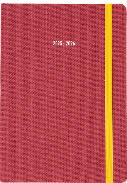 ΗΜΕΡΟΛΟΓΙΟ LETTS 25-26 ΑΚΑΔΗΜΑΙΚΟ RAW BERRY 15*21 ΕΒΔΟΜΑΔΙΑΙΟ A5 ΜΕ ΛΑΣΤΙΧΟ