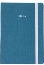 ΗΜΕΡΟΛΟΓΙΟ LETTS 25-26 ΑΚΑΔΗΜΑΙΚΟ RAW TEAL 12*17 ΗΜΕΡΗΣΙΟ A6 ΜΕ ΛΑΣΤΙΧΟ