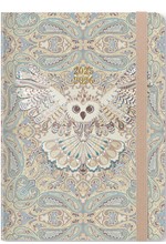 ΗΜΕΡΟΛΟΓΙΟ LETTS 25-26 ΑΚΑΔΗΜΑΙΚΟ PAISLEY OWL 12*17 ΗΜΕΡΗΣΙΟ A6 ΜΕ ΛΑΣΤΙΧΟ