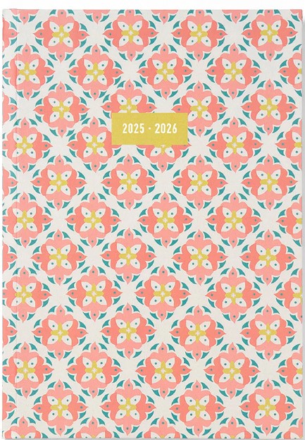 ΗΜΕΡΟΛΟΓΙΟ LETTS 25-26 ΑΚΑΔΗΜΑΙΚΟ MOROCCO CORAL 15*21 ΗΜΕΡΗΣΙΟ A5