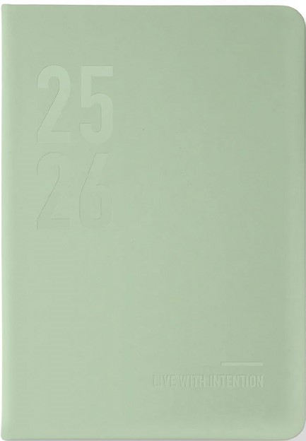 ΗΜΕΡΟΛΟΓΙΟ LETTS 25-26 ΑΚΑΔΗΜΑΙΚΟ CONSCIOUS GREEN SAGE 15*21 ΗΜΕΡΗΣΙΟ A5