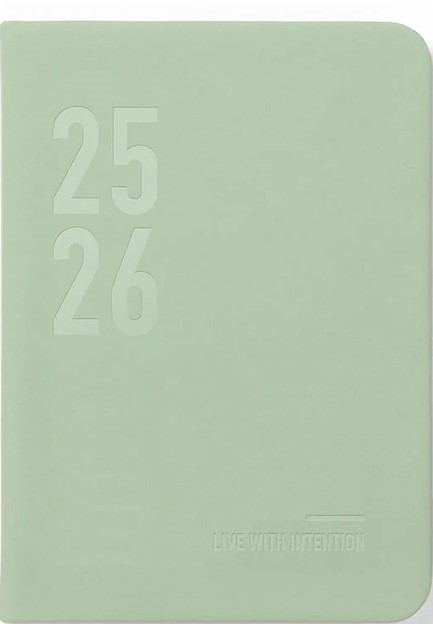 ΗΜΕΡΟΛΟΓΙΟ LETTS 25-26 ΑΚΑΔΗΜΑΙΚΟ CONSCIOUS GREEN SAGE 12*17 ΗΜΕΡΗΣΙΟ A6