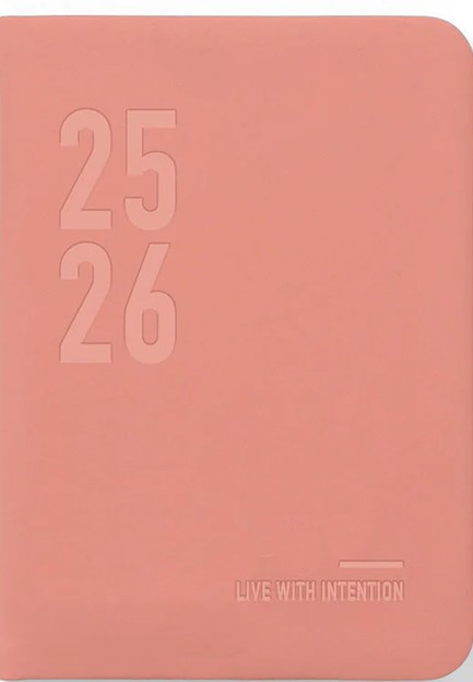 ΗΜΕΡΟΛΟΓΙΟ LETTS 25-26 ΑΚΑΔΗΜΑΙΚΟ CONSCIOUS PINK CLAY 12*17 ΗΜΕΡΗΣΙΟ A6