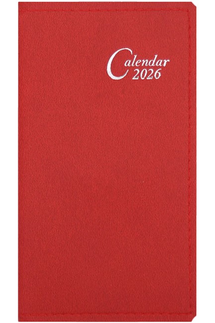 ΗΜΕΡΟΛΟΓΙΟ ΕΚΔΟΣΙΣ 26 ΓΩΝΙΕΣ ΚΟΚΚΙΝΟ 08*14 ΑΤΖΕΝΤΑ ΕΒΔΟΜΑΔΙΑΙΑ