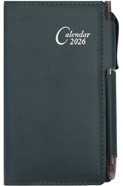 ΗΜΕΡΟΛΟΓΙΟ ΕΚΔΟΣΙΣ 26 ΓΩΝΙΕΣ ΠΡΑΣΙΝΟ 09*15 ΑΤΖΕΝΤΑ ΗΜΕΡΗΣΙΑ ΜΕ ΣΤΥΛΟ