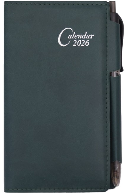 ΗΜΕΡΟΛΟΓΙΟ ΕΚΔΟΣΙΣ 26 ΓΩΝΙΕΣ ΠΡΑΣΙΝΟ 09*15 ΑΤΖΕΝΤΑ ΗΜΕΡΗΣΙΑ ΜΕ ΣΤΥΛΟ