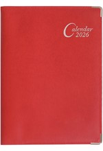 ΗΜΕΡΟΛΟΓΙΟ ΕΚΔΟΣΙΣ 26 ΓΩΝΙΕΣ ΚΟΚΚΙΝΟ 17*24 ΕΒΔΟΜΑΔΙΑΙΟ