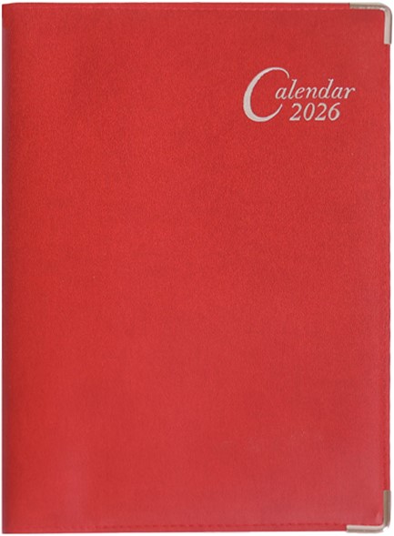 ΗΜΕΡΟΛΟΓΙΟ ΕΚΔΟΣΙΣ 26 ΓΩΝΙΕΣ ΚΟΚΚΙΝΟ 17*24 ΕΒΔΟΜΑΔΙΑΙΟ