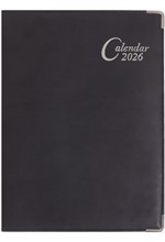 ΗΜΕΡΟΛΟΓΙΟ ΕΚΔΟΣΙΣ 26 ΓΩΝΙΕΣ ΜΑΥΡΟ 17*24 ΕΒΔΟΜΑΔΙΑΙΟ