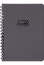 ΗΜΕΡΟΛΟΓΙΟ ΕΚΔΟΣΙΣ 26 SPIRAL ΓΚΡΙ 17*25 ΕΒΔΟΜΑΔΙΑΙΟ