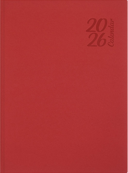 ΗΜΕΡΟΛΟΓΙΟ ΕΚΔΟΣΙΣ 26 TESS ΚΟΚΚΙΝΟ 12*17 ΗΜΕΡΗΣΙΟ