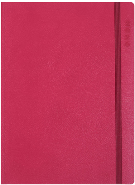 ΗΜΕΡΟΛΟΓΙΟ ΕΚΔΟΣΙΣ 26 BUFFALINO ΚΟΚΚΙΝΟ 12*17 ΗΜΕΡΗΣΙΟ ΜΕ ΛΑΣΤΙΧΟ