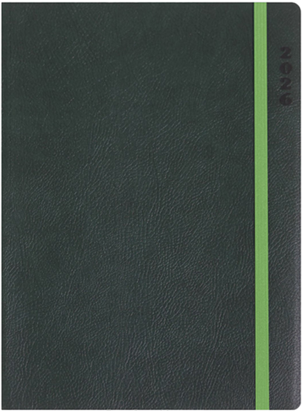 ΗΜΕΡΟΛΟΓΙΟ ΕΚΔΟΣΙΣ 26 BUFFALINO ΠΡΑΣΙΝΟ 12*17 ΗΜΕΡΗΣΙΟ ΜΕ ΛΑΣΤΙΧΟ