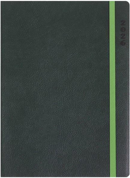 ΗΜΕΡΟΛΟΓΙΟ ΕΚΔΟΣΙΣ 26 BUFFALINO ΠΡΑΣΙΝΟ 12*17 ΗΜΕΡΗΣΙΟ ΜΕ ΛΑΣΤΙΧΟ