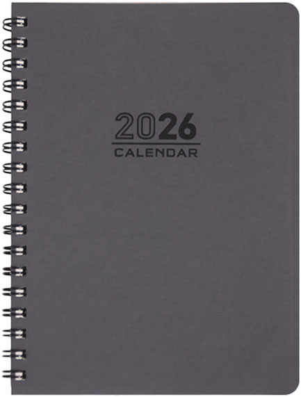 ΗΜΕΡΟΛΟΓΙΟ ΕΚΔΟΣΙΣ 26 SPIRAL ΓΚΡΙ 12*17 ΗΜΕΡΗΣΙΟ