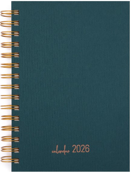 ΗΜΕΡΟΛΟΓΙΟ ΕΚΔΟΣΙΣ 26 SPIRAL SPECIAL ΠΡΑΣΙΝΟ 14*21 ΗΜΕΡΗΣΙΟ