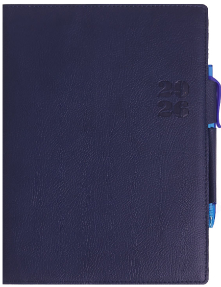 ΗΜΕΡΟΛΟΓΙΟ ΕΚΔΟΣΙΣ 26 BUFFALINO ΜΠΛΕ 17*25 ΗΜΕΡΗΣΙΟ ΜΕ ΣΤΥΛΟ