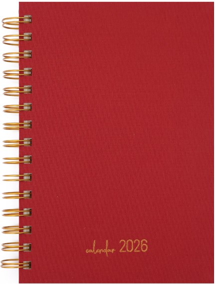 ΗΜΕΡΟΛΟΓΙΟ ΕΚΔΟΣΙΣ 26 SPIRAL SPECIAL ΚΟΚΚΙΝΟ 17*25 ΗΜΕΡΗΣΙΟ