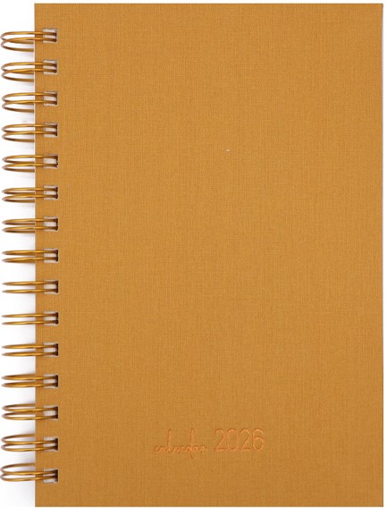 ΗΜΕΡΟΛΟΓΙΟ ΕΚΔΟΣΙΣ 26 SPIRAL SPECIAL ΜΟΥΣΤΑΡΔΙ 17*25 ΗΜΕΡΗΣΙΟ