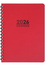 ΗΜΕΡΟΛΟΓΙΟ ΕΚΔΟΣΙΣ 26 SPIRAL ΚΟΚΚΙΝΟ 21*29 ΗΜΕΡΗΣΙΟ