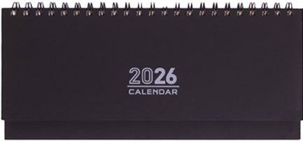 ΗΜΕΡΟΛΟΓΙΟ ΕΚΔΟΣΙΣ 26 ΠΛΑΝΟ SPIRAL ΜΑΥΡΟ 30*11 ΕΒΔΟΜΑΔΙΑΙΟ