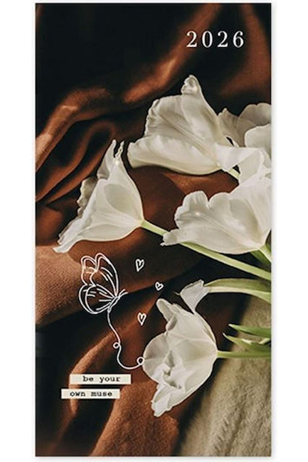 ΗΜΕΡΟΛΟΓΙΟ ADBOOK 26 AESTHETIC ΠΕΤΑΛΟΥΔΑ 09*17 ΕΒΔΟΜΑΔΙΑΙΑ ΑΤΖΕΝΤΑ ΟΡΘΙΑ