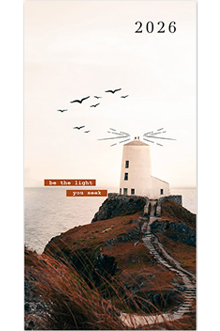 ΗΜΕΡΟΛΟΓΙΟ ADBOOK 26 AESTHETIC ΦΑΡΟΣ 09*17 ΕΒΔΟΜΑΔΙΑΙΑ ΑΤΖΕΝΤΑ ΠΛΑΓΙΑ