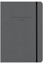 ΗΜΕΡΟΛΟΓΙΟ ADBOOK 26 ECO CHARCOAL 09*13 ΗΜΕΡΗΣΙΑ ΑΤΖΕΝΤΑ ΜΕ ΛΑΣΤΙΧΟ