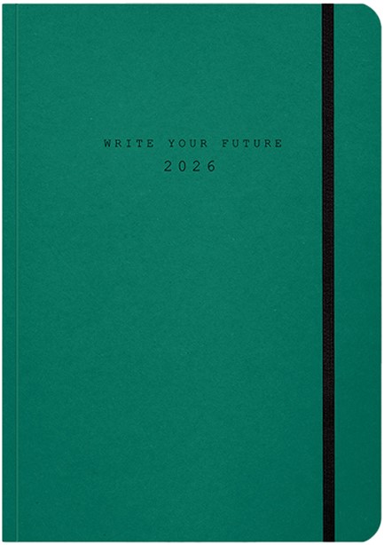 ΗΜΕΡΟΛΟΓΙΟ ADBOOK 26 ECO MINT 09*13 ΗΜΕΡΗΣΙΑ ΑΤΖΕΝΤΑ ΜΕ ΛΑΣΤΙΧΟ