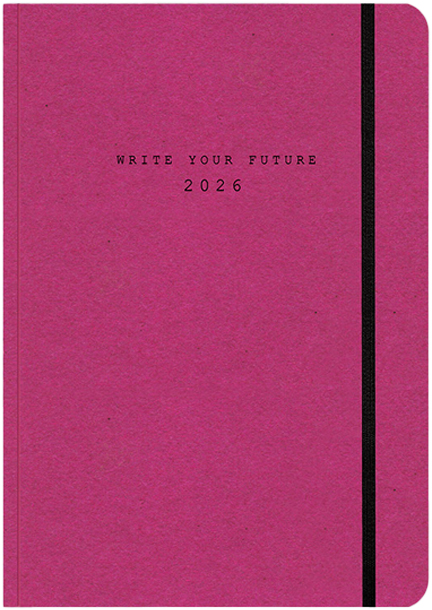 ΗΜΕΡΟΛΟΓΙΟ ADBOOK 26 ECO MAGENTA 09*13 ΗΜΕΡΗΣΙΑ ΑΤΖΕΝΤΑ ΜΕ ΛΑΣΤΙΧΟ