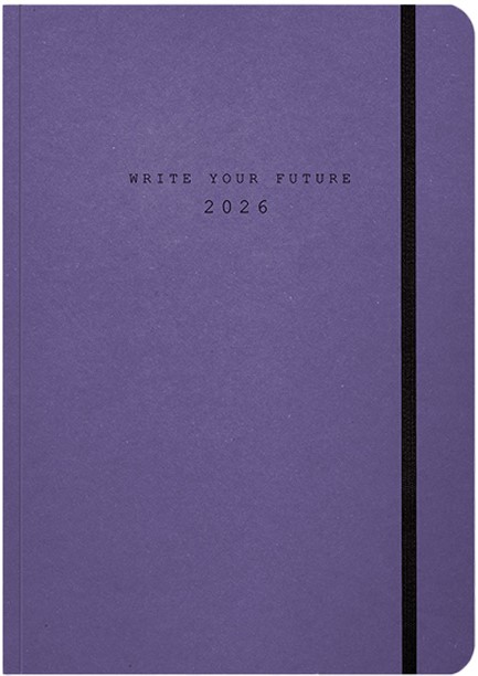 ΗΜΕΡΟΛΟΓΙΟ ADBOOK 26 ECO VIOLET 13*21 ΕΒΔΟΜΑΔΙΑΙΟ ΜΕ ΛΑΣΤΙΧΟ