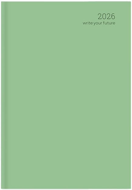 ΗΜΕΡΟΛΟΓΙΟ ADBOOK 26 SIMPLE LIGHT GREEN 17*25 ΕΒΔΟΜΑΔΙΑΙO