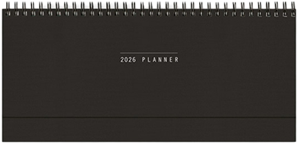 ΗΜΕΡΟΛΟΓΙΟ ADBOOK 26 ΠΛΑΝΟ SPIRAL BLACK 30,5*13,5 ΕΒΔΟΜΑΔΙΑΙΟ