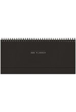 ΗΜΕΡΟΛΟΓΙΟ ADBOOK 26 ΠΛΑΝΟ SPIRAL BLACK 30,5*13,5 ΕΒΔΟΜΑΔΙΑΙΟ