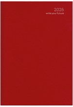 ΗΜΕΡΟΛΟΓΙΟ ADBOOK 26 SIMPLE RED 12*17 ΗΜΕΡΗΣΙΟ