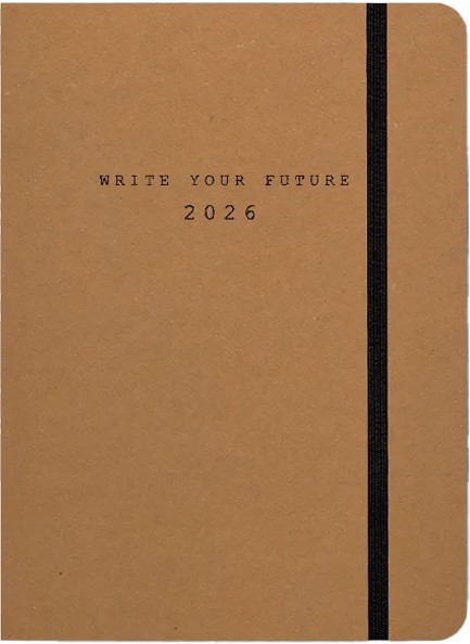 ΗΜΕΡΟΛΟΓΙΟ ADBOOK 26 ECO TAN 12*17 ΗΜΕΡΗΣΙΟ ΜΕ ΛΑΣΤΙΧΟ