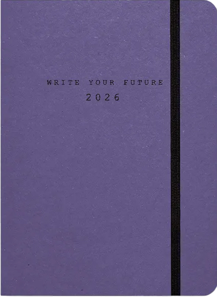 ΗΜΕΡΟΛΟΓΙΟ ADBOOK 26 ECO VIOLET 12*17 ΗΜΕΡΗΣΙΟ ΜΕ ΛΑΣΤΙΧΟ