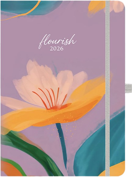 ΗΜΕΡΟΛΟΓΙΟ ADBOOK 26 FREE DREAM-FLOORISH 12*17 ΗΜΕΡΗΣΙΟ SOFT ΜΕ ΛΑΣΤΙΧΟ