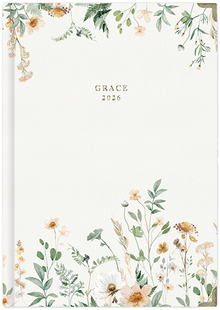ΗΜΕΡΟΛΟΓΙΟ ADBOOK 26 GRACE BOHO FLOWERS 12*17 ΗΜΕΡΗΣΙΟ