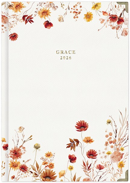 ΗΜΕΡΟΛΟΓΙΟ ADBOOK 26 GRACE WILD FLOWERS 12*17 ΗΜΕΡΗΣΙΟ