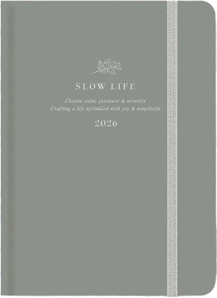 ΗΜΕΡΟΛΟΓΙΟ ADBOOK 26 SLOW LIFE-CHARCOAL 12*17 ΗΜΕΡΗΣΙΟ