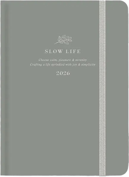 ΗΜΕΡΟΛΟΓΙΟ ADBOOK 26 SLOW LIFE-CHARCOAL 12*17 ΗΜΕΡΗΣΙΟ